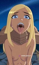 1boy 1girls ai_animated ai_edit ai_generated ai_video animated asphyxiation attacked blonde_hair blue_hair blush breasts choked choked_from_behind choking dc dc_comics erotic_asphyxiation eyelashes female fur_reaper gasping half_closed_eyes hands_around_neck long_hair male night nipples nude outdoors panting river rocks saliva stable_diffusion starry_sky stars tagme terra_(dc) terrain tongue trembling video