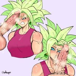 1boy 1girls anger_vein angry blush blushing clothed_female clothed_female_nude_male cock dragon_ball dragon_ball_super ear_piercing earrings embo female female_focus green_hair hand_on_penis huge_cock huge_penis imminent_oral imminent_sex kefla legendary_super_saiyan looking_at_viewer male/female male_pov muscular muscular_female musk musk_clouds musky musky_cock nude nude_male penis penis_out saiyan short_hair smell smelly smelly_cock son_goku steam steamy steamy_penis super_saiyan super_saiyan_2 sweat sweatdrop sweating sweaty sweaty_penis vein veins veiny_penis