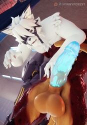 3d_(artwork) absurd_res anthro balls bathroom big_balls big_penis canid canine canis close-up digital_media_(artwork) dragon duo erection fur genitals glowing glowing_genitalia hair hi_res hornyforest huge_filesize looking_at_another's_penis looking_at_genitalia looking_at_penis male male/male mammal mihoyo muscular muscular_anthro muscular_male mythological_creature mythological_scalie mythology penis red_body red_eyes scalie tail thiren von_lycaon white_body white_fur wolf zenless_zone_zero