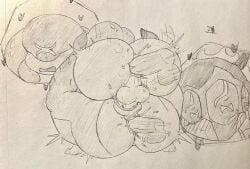 2023 2d a1uvion character_request traditional_media_(artwork)