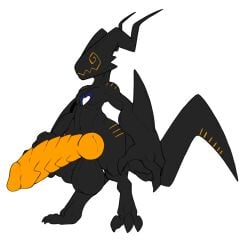 absurd_res alternate_form alternate_species anthro balls big_balls big_penis biomechanical claws genitals heartless hi_res hole_(anatomy) horn huge_balls huge_penis hyper hyper_genitalia hyper_penis jets kingdom_hearts knot kobold male penis scalie solo square_enix standing trace_chaos undeadkitty13 unusual_anatomy unusual_genitalia unusual_penis