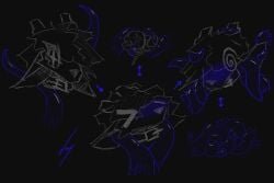 anthro antlers azzy_(azzy~xyz) azzy~xyz blush collar deer ear_penetration female hi_res horn mammal mindfuck overstimulation penetration solo tentacle_penetration tentacles