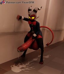 moxxie (helluva boss) from hellaverse by feversfm
