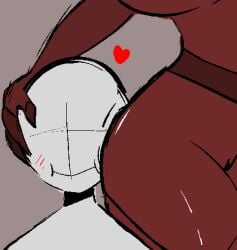 3_fingers anon anonymous_male arthropod_humanoid ass aviator_ant_(stupidroach) big_ass big_butt big_thighs breasts_out bug bug_girl dominant_female doodle female female_focus flat_colors happy imminent_sex insect_girl naked naked_female original original_character red_body request sketch straight stupidroach thighs vagina