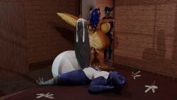big_ass big_breasts big_penis breasts bubble_butt carmelita_fox cleavage cum female furry huge_ass huge_breasts huge_cock hyper_breasts hyper_penis nipples notsafeforgek penis tagme thick_thighs wide_hips