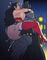 1boy 1girls ai_generated amazon amazonian ass ass_focus batman batman_(series) big_breasts big_penis breasts bruce_wayne dc dc_comics diana_prince duo female huge_ass large_breasts light-skinned_female light-skinned_male light_skin male male/female mullon novelai penis sex straight superhero superheroine thick_thighs upright_straddle voluptuous voluptuous_female wonder_woman wonder_woman_(series)