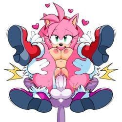 1futa 1girls amy_rose animal_ears anthro anthrofied ass balls blaze_the_cat boots breasts cel_shading clothing edit erect_clitoris eulipotyphlan exposed_torso eyelashes faceless faceless_anthro faceless_character faceless_futanari female female_on_top footwear fur futa_on_female futanari girl_on_top gloves green_eyes hairband half-closed_eyes hand_on_thigh handwear heart hedgehog humanoid_genitalia humanoid_penis humanoid_pussy looking_pleasured male mammal mostly_nude nipples on_top open_mouth penetration penis pink_fur pussy pussy_grip reverse_cowgirl_position sega sex shoes sonic_(series) sonic_the_hedgehog_(series) tail tan_fur tears thick_thighs two_tone_fur vagina vaginal_penetration vaginal_sex watatanza wide_hips