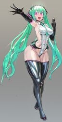 hatsune miku from vocaloid by nisetanaqa
