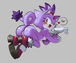 blaze the cat from sonic (series) by vemm00