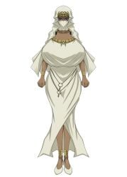 1girls breasts colored dark-skinned_female dark_skin egyptian egyptian_female female female_only front_view golden_bracelets huge_breasts isis_ishtar jewel_on_forehead long_hair looking_at_viewer necklace purple_eyes sihkygmojsn solo_female tagme uncensored voluptuous voluptuous_female wide_hips yu-gi-oh!