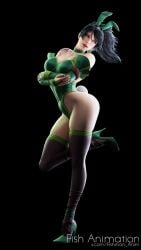 akali from league of legends by fish animation