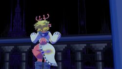 cally3d cryptiacurves deltarune noelle_holiday noelle_holiday_(cryptiacurves) vrchat vrchat_avatar