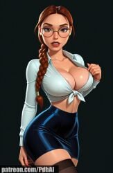 lara croft from tomb raider by pdbai