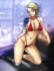 1girls amanda_holliday bedroom_eyes big_breasts bikini bikini_bottom bikini_top blonde_female blonde_hair blonde_hair blonde_hair_female blue_eyes breasts cleavage destiny_(game) female female_only g-string gary-q hi_res highres inkling_ghaul large_breasts lingerie looking_at_viewer micro_bikini prosthetic prosthetic_leg prosthetic_limb red_lingerie robotic_leg solo tagme tattoo tattooed_arm tattoos