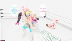 3d asdf9146 backbreaker balls blender capcom cum ejaculation futanari handjob konami mistress_spencer muriel_spencer penis poison_(final_fight) rainbow_mika reiko_hinomoto rumble_roses street_fighter super_star_status_(rumble_roses) testicles torture_rack wrestling