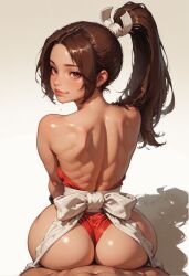 mai shiranui from fatal fury by luna ink