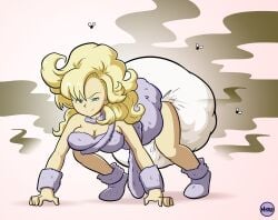 abdl adult_baby ayla_(chrono_trigger) chrono_(series) chrono_trigger diaper diaper_fetish padded