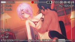 1boy 1boy1girl 1girls 3d 3d_animation akira_brave777 animated areolae black_body bouncing_breasts bra breasts camera_overlay camera_pov camera_view cutout dark-skinned_male dark_skin female female_focus glasses gloves heart_cutout indoors interracial light-skinned_female light_skin lingerie long_hair longer_than_30_seconds longer_than_one_minute male moaning nijisanji nipple_cutout nipple_suck nipple_sucking nipples penetration pink_eyes pink_hair ponytail recorded recording recording_sex recording_video sex shiina_yuika solo_focus sound sucking sucking_nipples sweat tagme thighhighs thighs video virtual_youtuber vtuber