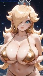 1boy 1girls adjusting_hair aegis_elysium ai ai-generated ai_animated ai_animation ai_art ai_generated ai_video alternate_breast_size animated animation background bed bed_sheet bikini blush breasts cleavage curtain curtains day earrings female female_focus gem golden_week golden_week_bikini grabbing grabbing_boobs grabbing_breast grabbing_breasts grabbing_own_boobs grabbing_own_breast grabbing_own_breasts gradient gradient_background hair_ornament headpiece highres holding holding_boobs holding_breast holding_breasts holding_own_breast holding_own_breasts horny huge_breasts indoors jewelry large_breasts lewd long_hair looking_at_viewer loop looping_animation male mario_(series) naughty navel night_sky nintendo pervert plant princess_rosalina room sitting solo_focus stars super_mario_bros. super_mario_galaxy thick thick_breasts thick_thighs thighs undressing upper_body upper_body_focus vase vegetation very_long_hair video wall wall_(structure) watermark wet window windows