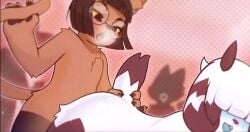 cat_ears cat_humanoid cat_tail catboy doggy doggy_style feline femboy femboy_on_femboy femboy_only furry furry_male furry_only glasses glasses_on_face glasses_only goat goat_boy goat_ears goat_horns goat_humanoid goat_tail male public public_indecency public_nudity public_sex sukendo tail
