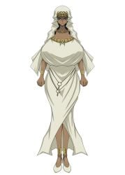 1girls breasts colored dark-skinned_female dark_skin egyptian egyptian_female female female_only front_view golden_bracelets huge_breasts isis_ishtar jewel_on_forehead long_hair looking_at_viewer necklace purple_eyes sihkygmojsn solo_female tagme uncensored voluptuous voluptuous_female wide_hips yu-gi-oh!