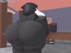 1boy 1male 2025 3d anon ass ass background background_character background_characters big_ass big_butt doctor fem feminine hood male_focus medieval muitetul nsfw plague_doctor roblox robloxian scp scp-049 scp_foundation shaking shaking_ass shaking_butt thicc thick thick_ass thick_thighs thighs twerking