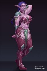 night elf from world of warcraft by cuti-chan