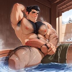 ai_art ai_generated big_balls big_muscles big_penis biting_lip bolin bulge bulge_through_clothing bushy_armpit_hair bushy_pubes clothed cum cum_in_water cum_on_body cum_on_chest cum_on_face cum_on_hair cum_on_pecs cum_on_pectorals cum_on_penis cum_on_self cum_on_thighs cum_on_upper_body cumming ginger_himboo hairy hairy_abs hairy_armpits hairy_balls hairy_chest hairy_legs hairy_male hairy_stomach hairy_thighs himbo hot_tub in_water male_only muscles muscles_through_clothes muscular muscular_abs muscular_arms muscular_chest muscular_legs muscular_male muscular_pecs muscular_pectorals muscular_shoulders muscular_thighs open_mouth pecs pectorals pubic_hair saliva_drip salivating the_legend_of_korra thick_chest_hair thick_thighs