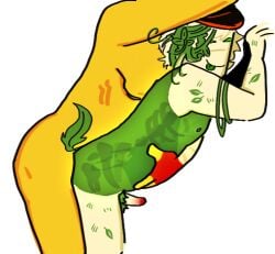 block_tales doggy_style griefer_(block_tales) noobador_(block_tales) roblox standing_sex