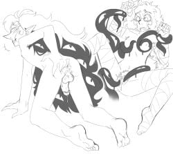 cookie_run rape sad1sticmf shadow_milk_cookie tagme tentacle white_lily_cookie