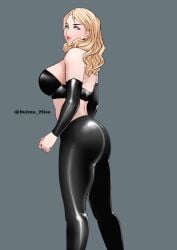 1girls amber_maiz apprentice armwear ass back_view big_ass big_breasts big_butt blonde_hair blue_eyes blush blushing_at_viewer bra breasts bubble_ass bubble_butt commission curvy_figure female hourglass_figured_female huge_breasts jnsdh latex latex_clothing latex_pants leather leather_clothing leather_pants leggings lipstick long_hair looking_at_viewer looking_back milf mommy oc original original_character pale-skinned_female shiny_clothes sideboob sith sith_lady sith_lord skin_tight star_wars star_wars:_the_old_republic submissive_female thick_ass thick_thighs thighs tube_top tubetop voluptuous_female