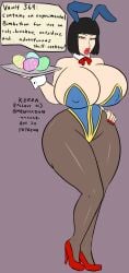 2020 big_breasts bimbo bimbofication breasts bunny_girl dated fallout female hentai original_character pantyhose tagme transformation xxxx52