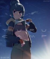 shima rin from yurucamp