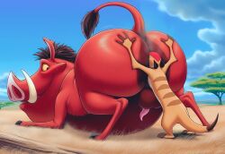 pumbaa from disney by yoshiba