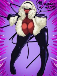 black cat (cosplay) from marvel by mommylexis (artist)