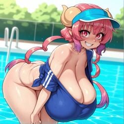 ilulu (dragon maid) from miss kobayashi's dragon maid by mochipawg