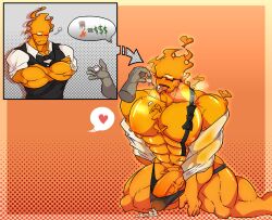 grillby from undertale by nulldystopia