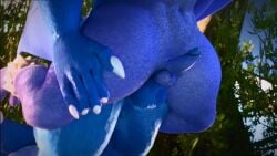 16:9 2025 3_eyes 3_toes 3d_(artwork) 3d_animation 5_fingers anal anal_sex animated anthro anthro_on_anthro anthro_penetrated anthro_penetrating anthro_penetrating_anthro balls bat blue_balls blue_body blue_fur blue_hair blue_inner_ear blue_penis bluejuicyjuice_(modeler) bouncing_balls claws digital_media_(artwork) dutch_angle erection feet femboy finger_claws fingers fur genitals hair head_grab hi_res huge_filesize humanoid_genitalia humanoid_penis interspecies larger_anthro larger_male loop male male/male male_penetrated male_penetrating male_penetrating_male mammal multi_eye multiple_angles muscular muscular_anthro muscular_male nomai nude outer_wilds outside penetration penis plant red_eyes sex short_playtime size_difference smaller_anthro smaller_male smaller_penetrated sound sound_effects tagme tail tail_tuft thrusting toe_claws toes tree tuft twitchyanimation unusual_position upside-down upside_down_sex video voice_acted vulgarvictor_(modeler) weregin white_body white_claws white_fur white_hair widescreen