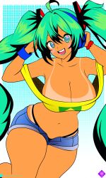 brazilian miku from vocaloid by lucky-jj