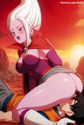 arinsu from dragon ball by deik0