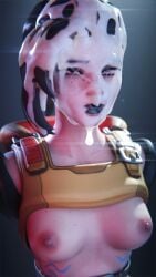 freja (overwatch) from collaboration works by yazz 3d