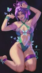 psylocke from marvel by weisart