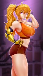 yang xiao long from rwby by morbite