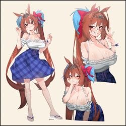 daiwa scarlet (casual) (umamusume) from umamusume by tilt-shift (azalanz)