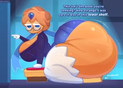 blueberry pie cookie from cookie run by fromariels
