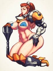 brigitte from overwatch by mommylexis (artist)