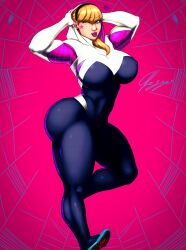 spider-gwen from marvel by mommylexis (artist)