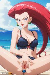 jessie (pokemon) from nintendo by rule34lab
