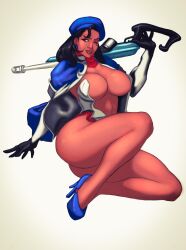 ana amari from overwatch by mommylexis (artist)