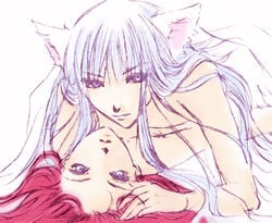 kurama_(yu_yu_hakusho) male multiple_males selfcest yaoi yoko_kurama yu_yu_hakusho